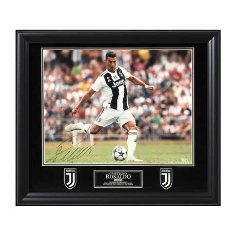 Cristiano Ronaldo // Juventus // Framed + Signed Photograph v.2