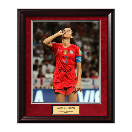 Alex Morgan // Framed + Signed Photograph // USA