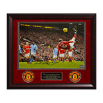 Wayne Rooney // Framed + Signed Photograph