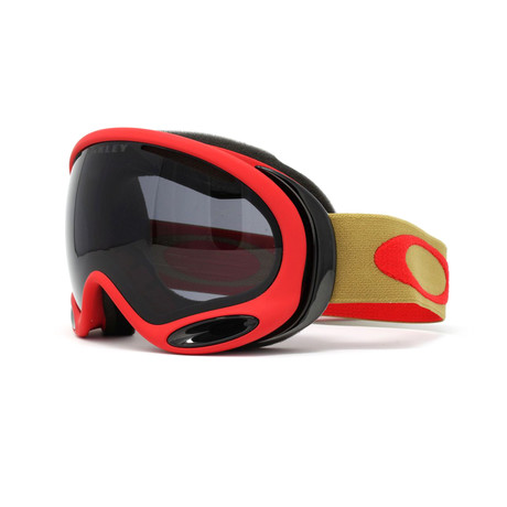 Men's A-Frame 2.0 OO7044 Goggles // Copper + Red