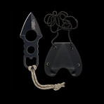 Camillus HEATER™ // Neck Knife // Kydex Sheath // Boot Clip + Beaded Neck Chain