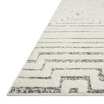 Hagen Area Rug // White + Sky (2'7 x 4')