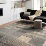 Bowery Area Rug // Storm + Taupe // 9'6 x 12'6