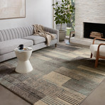 Bowery Area Rug // Storm + Taupe // 9'6 x 12'6