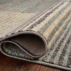 Bowery Area Rug // Storm + Taupe // 9'6 x 12'6