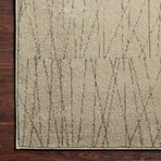 Bowery Area Rug // Beige + Pepper (2'3 x 4')