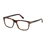 Men's Square Optical Frames V1 // Red Havana