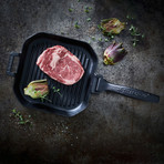 Cast Iron Grilling Pan