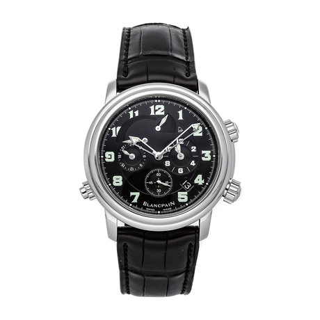 Blancpain Leman Reveil GMT Chronograph Automatic // 2041-1130M-53B // Pre-Owned