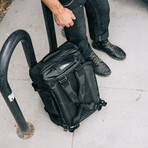 HEXAD Access Duffel Backpack // 45L (Black)