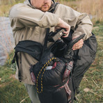 FERNWEH Backpacking Bag // Black (50L S/M)