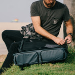 HEXAD Access Duffel Backpack // 45L (Black)