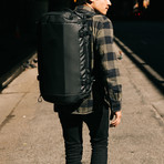 HEXAD Carryall Duffel Backpack // Black (60L)