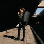 HEXAD Carryall Duffel Backpack // Black (60L)