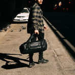 HEXAD Carryall Duffel Backpack // Black (60L)