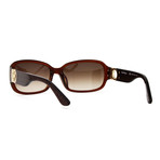 Women's SF608SA-210 Sunglasses // Brown + Reddish Brown