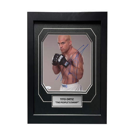 Tito Ortiz // Hand Signed Photo // Ver. 2