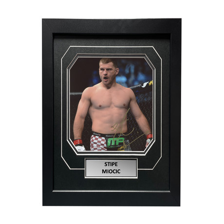Stipe Miocic // Hand Signed Photo // Ver. 1