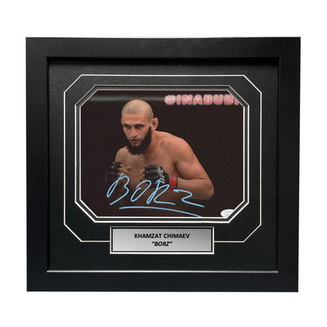 Khamzat Chimaev // Hand Signed Photo