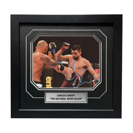 Carlos Condit // Hand Signed Photo // Ver. 3