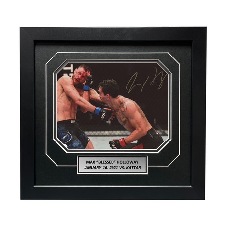 Max Halloway // Hand Signed Photo // Ver. 3