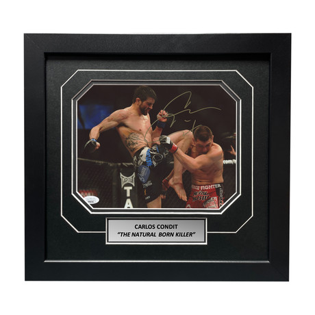 Carlos Condit // Hand Signed Photo // Ver. 1