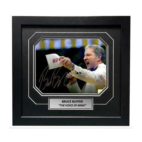 Bruce Buffer // Hand Signed Photo // Ver. 1