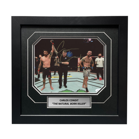 Carlos Condit // Hand Signed Photo // Ver. 2