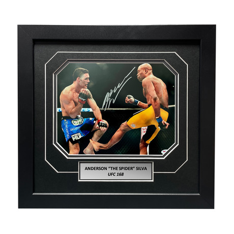 Anderson Silva // Hand Signed 11x14 Photo