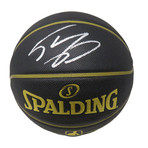 Shaquille O'Neal // Signed Spalding Elevation Black NBA Basketball