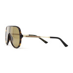Men's GG0199S Sunglasses // Havana + Gold