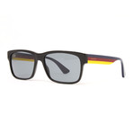 Men's GG0340S Sunglasses // Black + Multicolor