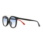 Men's GG0403SA Sunglasses // Black + Blue