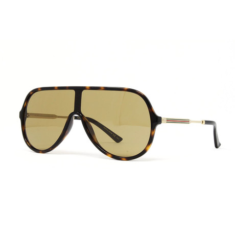 Markér tro på Spille computerspil Men's GG0199S Sunglasses // Havana + Gold - Gucci - Touch of Modern