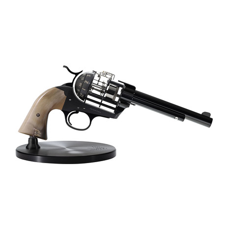 Revolver Clock: The Bang // PVD + Big Horn Sheep Grip