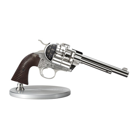 Revolver Clock: The Bang // Pallaidum Brushed + Tabacco Lizard Grip