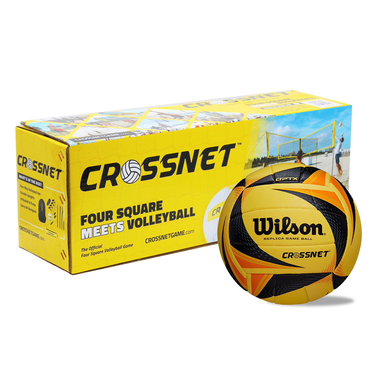 CROSSNET + Wilson OPTX Ball Bundle