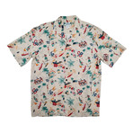 Vintage Aloha Shirt // Cream (Small)