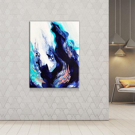 Crashing (24"W x 16"H x 0.75"D)