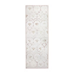 Leilani Damask // Ivory (36"L x 60"W x 0.25"H)