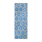 Leilani Damask // Blue (36"L x 60"W x 0.25"H)