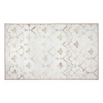 Leilani Damask // Ivory (36"L x 60"W x 0.25"H)