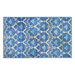 Leilani Damask // Blue (36"L x 60"W x 0.25"H)