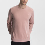 Thessaloniki Knitted Crew Neck Sweatshirt // Dark Powder (Medium)