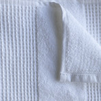 Waffle Terry Wash Towel // Set of 4 (Pebble Gray)