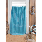 Messi Tonal Logo Beach Towel