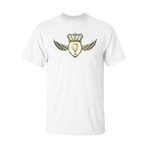Lion Foil Crest T-Shirt // White (S)