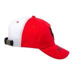 Color Block Hat // Red