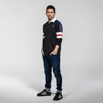 M10 Rugby Long-Sleeve Shirt // Black (M)