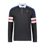 M10 Rugby Long-Sleeve Shirt // Black (M)